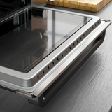 HOMCOM 30L Mini Oven with Adjustable Temp & 60 Min Timer, 1600W – Spacious Countertop Cooking, Silver