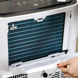 HOMCOM 14,000 BTU Portable Air Conditioner with Remote, 24H Timer and 3 Speeds – Cooling and Dehumidifying