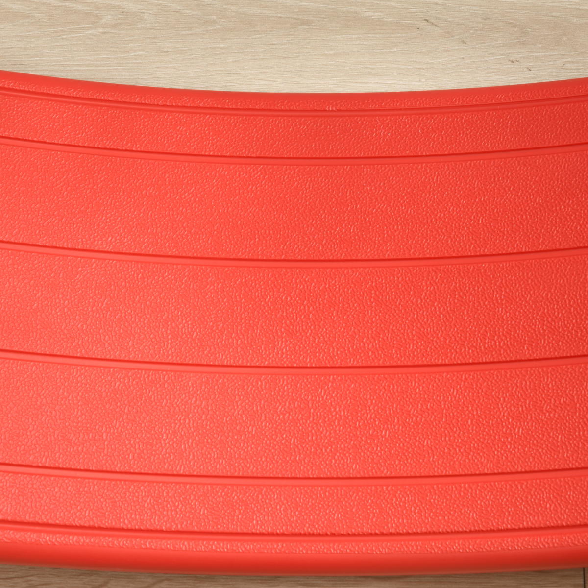 ZONEKIZ Kids Wobble Balance Board Stepping Stone – Montessori Toy for 3–6 Years, Red