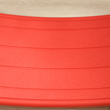 ZONEKIZ Kids Wobble Balance Board Stepping Stone – Montessori Toy for 3–6 Years, Red