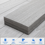 Self-Adhesive Wood Effect Vinyl Floor Planks, 36 Pieces, 5m² – Peel & Stick Flooring for Bathrooms