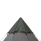 Outsunny 6–7 Person Tipi Camping Tent with Mesh Windows & Carry Bag – Large Family Party Tent