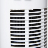 HOMCOM Oscillating Tower Fan with Remote, 3 Speeds, 3 Modes & 10H Timer – Bedroom & Office Cooling, White