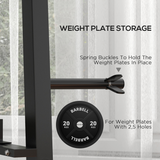 SPORTNOW 3-Tier Weight Rack for Dumbbells, Kettlebells, Plates & Barbells, 200kg Capacity – Home Gym, Black