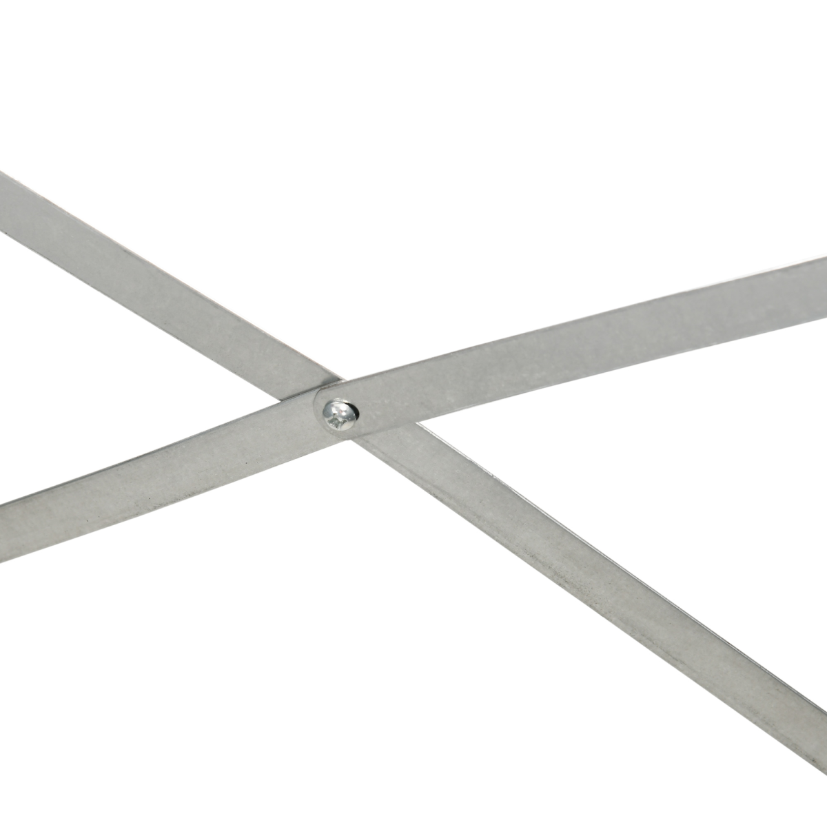 Outsunny Galvanised Steel Raised Garden Bed with Reinforced Rods, 180 x 90cm – Outdoor Planter for Flowers & Vegetables