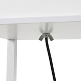 Storage Shelf Floor Lamp – White