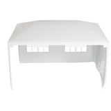Outsunny 3 x 4m Garden Gazebo Party Tent with 2 Removable Walls – Steel Frame Marquee Canopy, White