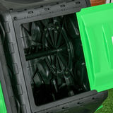 Outsunny 130L Dual Chamber Rotating Compost Bin Tumbler with Ventilation Holes – Garden Composter