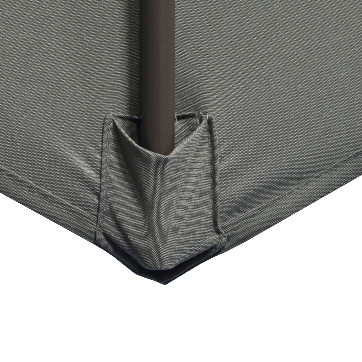 Outsunny 3m Cantilever Parasol with 360° Rotation, 4-Position Tilt & Foot Pedal – Roma Garden Umbrella, Grey