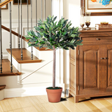 Outsunny Artificial Olive Tree Plant, 90cm