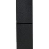 HOMCOM 178cm 8-Shelf Bookcase with Melamine Surface and Anti-Tipping Design – Multipurpose Storage, Black