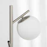 Modern 3-Light Tree Floor Lamp – Silver