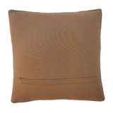 Artisan Furniture Ribbed Cotton Cushions, Set of 2 – Sofa and Armchair Scatter Cushions, Brown