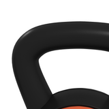 SPORTNOW Kettlebell Set of 3 with Storage Tray, 2.2kg, 4.5kg & 6.8kg – Home Gym Training Weights, Black
