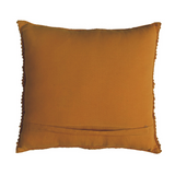 Artisan Furniture Esmi Hand Woven Cushion Set of 2 – Plump Filling, Modern Home Decor, Mustard