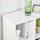 6 Cube Storage Cabinet Bookcase – Organiser Shelves for Home, Office or Study, White
