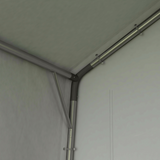 Outsunny 3x3m Heavy Duty Garden Storage Shed with PE Panels & Galvanised Steel Frame – Waterproof, Dark Grey