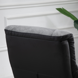 Recliner armchair dimensions diagram