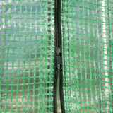 Outsunny Walk-In Greenhouse with 2 Roll-Up Doors & 4 Windows – 3 x 1 x 2m Steel Frame Plant Growing Tunnel