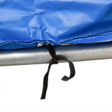 HOMCOM 8ft Trampoline Pad with 500D PVC Top & EPE Foam – Replacement Safety Surround Spring Cover