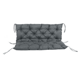 Outsunny 2 Seater Garden Bench Cushion with Ties – Large Padded Swing Chair Seat Pad, 110 x 120cm