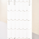 HOMCOM 24-Drawer Wooden Christmas Advent Calendar with LED Lights – Light-Up Countdown, White