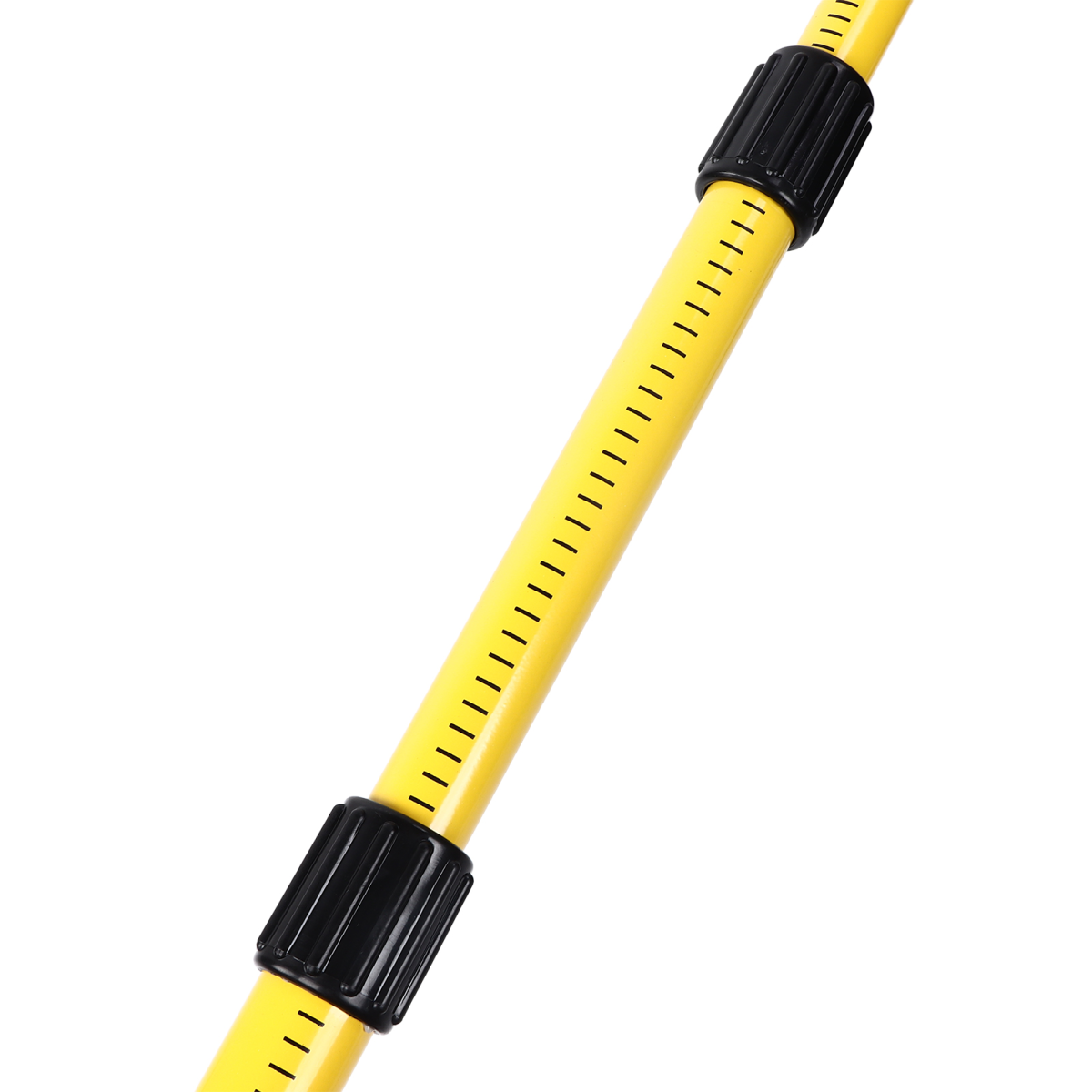 2.8m Telescoping Laser Level Pole with Mounting Bracket for Rotary and Line Lasers – Aluminium Alloy