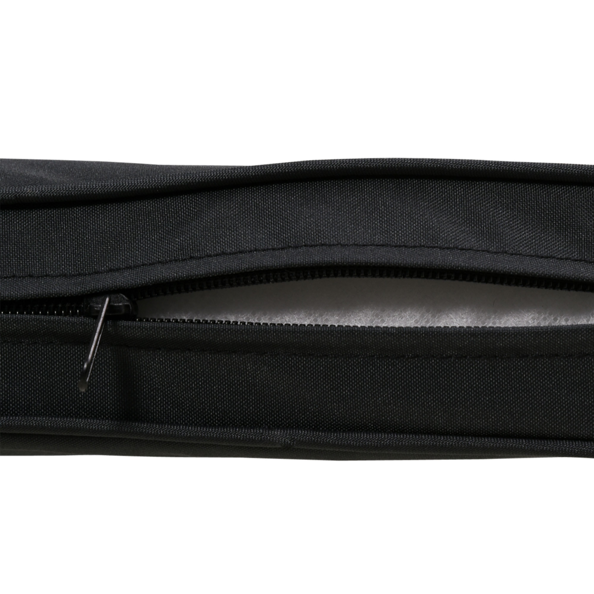 Outsunny 2-Seater Garden Bench Cushion with Tie Fastenings – Cotton-Filled Polyester Seat Pad, Black