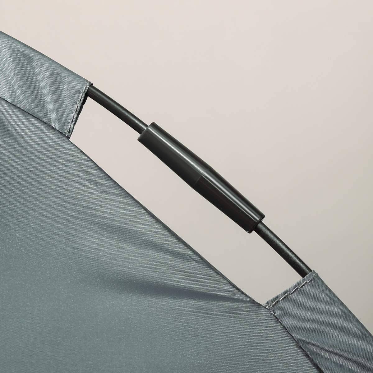 Pawhut Elevated Dog Bed with Removable UV Canopy and Steel Frame – Cooling Raised Pet Cot, Grey