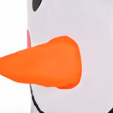 HOMCOM 6.5ft Inflatable Snowman with LED Lights, Mittens, Hat & Scarf – Outdoor Christmas Garden Decor