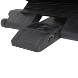 HOMCOM Adjustable Under-Desk Footrest with 3 Height Positions & 0–30° Tilt – Anti-Slip Textured Top