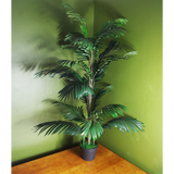 140cm Large Bushy Artificial Palm Tree with Lifelike Fronds – Maintenance-Free Faux Plant for Conservatories