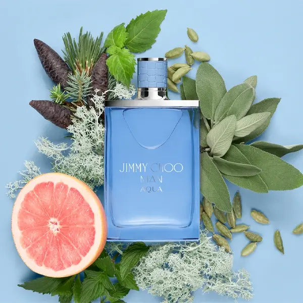 Jimmy Choo Man Aqua Eau de Toilette Spray 30ml – Aquatic, Aromatic Fragrance for Men