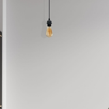 10 Pack Industrial Grey Pendant Light Holders with 95cm Cable – E27 Vintage Ceiling Fittings