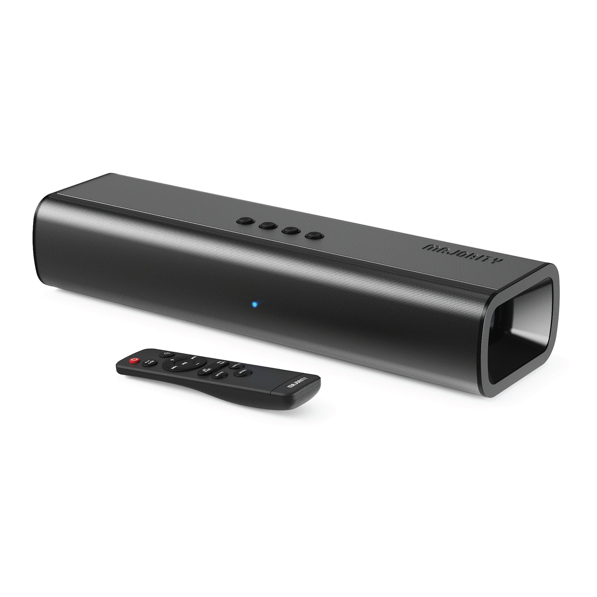 Majority Naga 40 2.1 Bluetooth Soundbar, 80W – Immersive Home Cinema Sound for Films, Music & Games