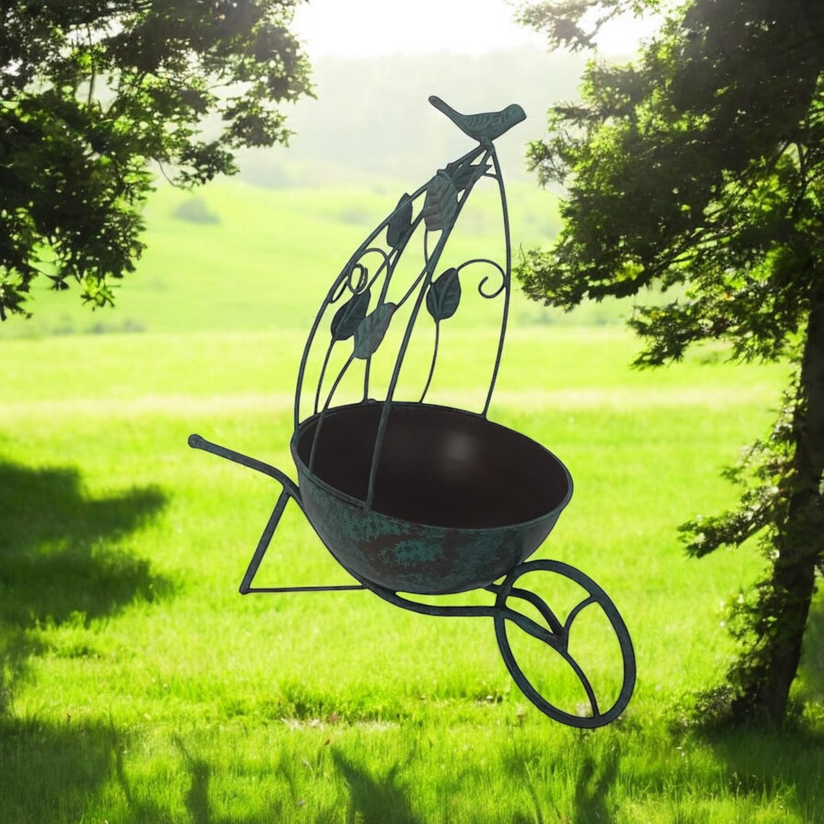 36cm Rust-Resistant Metal Garden Planter