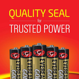 Eveready Gold Alkaline AAA/LR03 Batteries, 8 Pack (4 + 4) – Long Shelf Life Power for Remotes & Toys