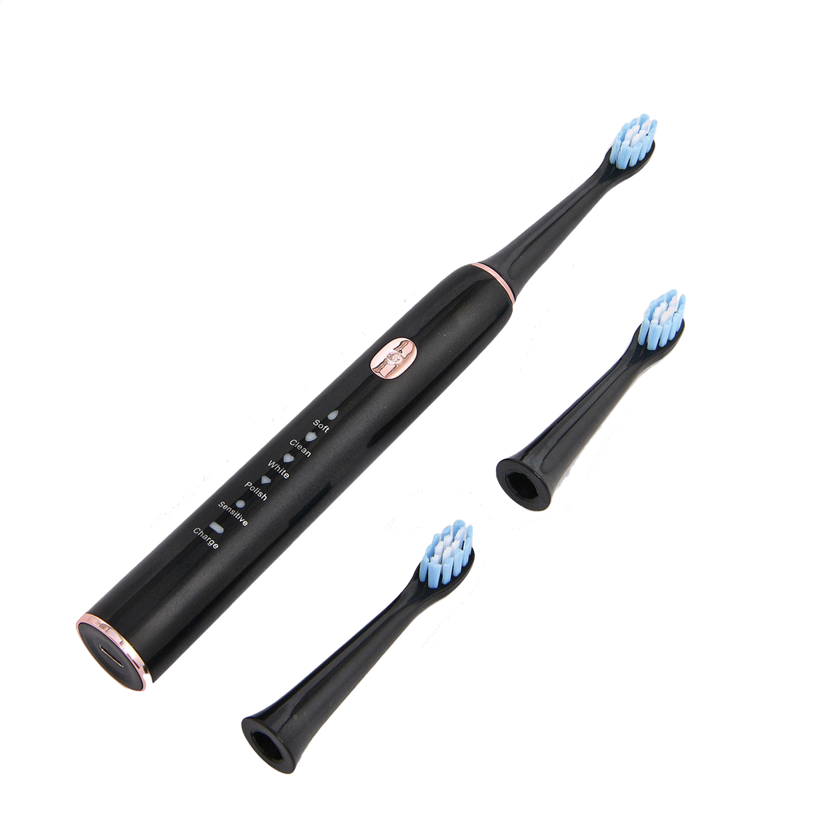 Avilo Rechargeable Sonic Toothbrush with 5 Brushing Modes and 2-Minute Timer – Up to 30 Days per Charge