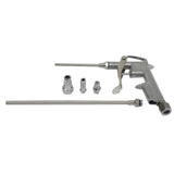 5-Piece Air Blow Gun Kit with 3 Nozzles and 2 Attachments, Die-Cast Aluminium – Air Duster for Garage & DIY