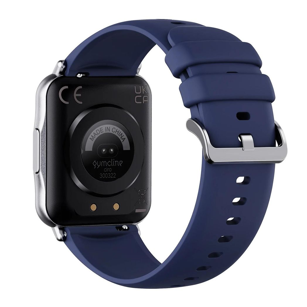 Gymcline Ciro Fitness Tracker with 1.69" Touchscreen, 25 Sports Modes & IP68 Water Protection, Navy