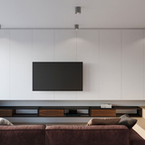 Sollux Lighting Tiube Aluminium Ceiling Light with GU10 Spot – Modern Design, Grey