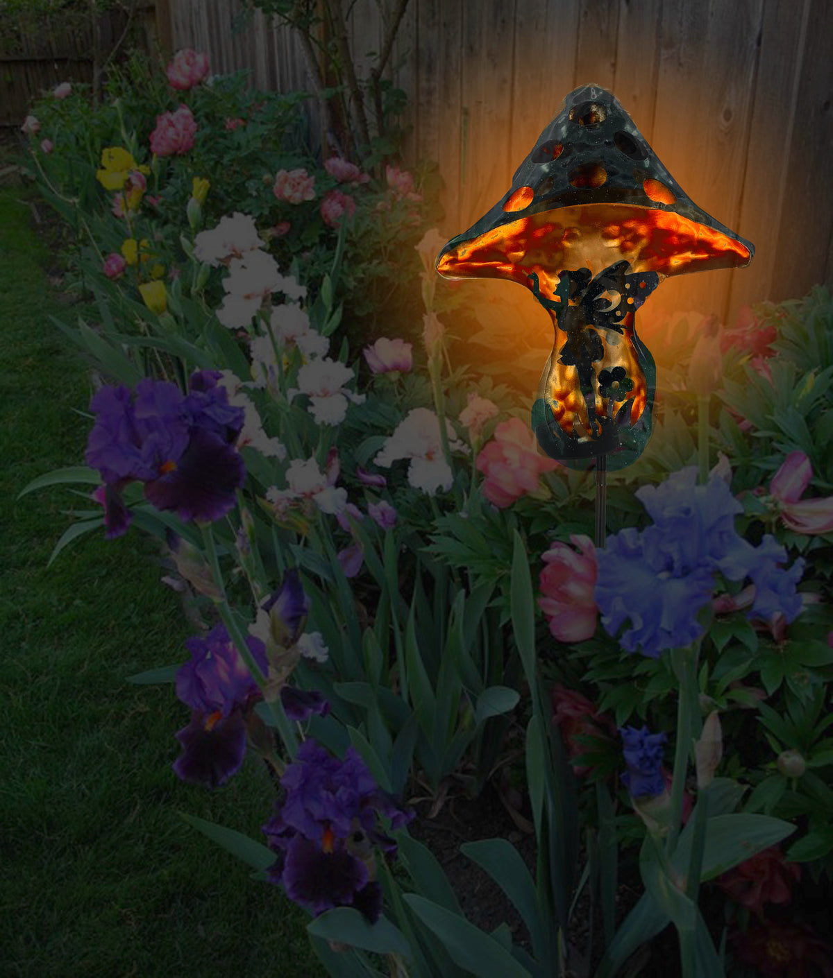 Avilo Solar Fairy in a Mushroom Garden Light – Enchanting LED Outdoor Decoration