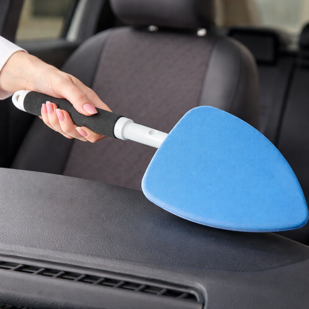 Avilo Windscreen Buddy, Set of 2 – Easy Window Cleaning & Demisting Tool for Cars