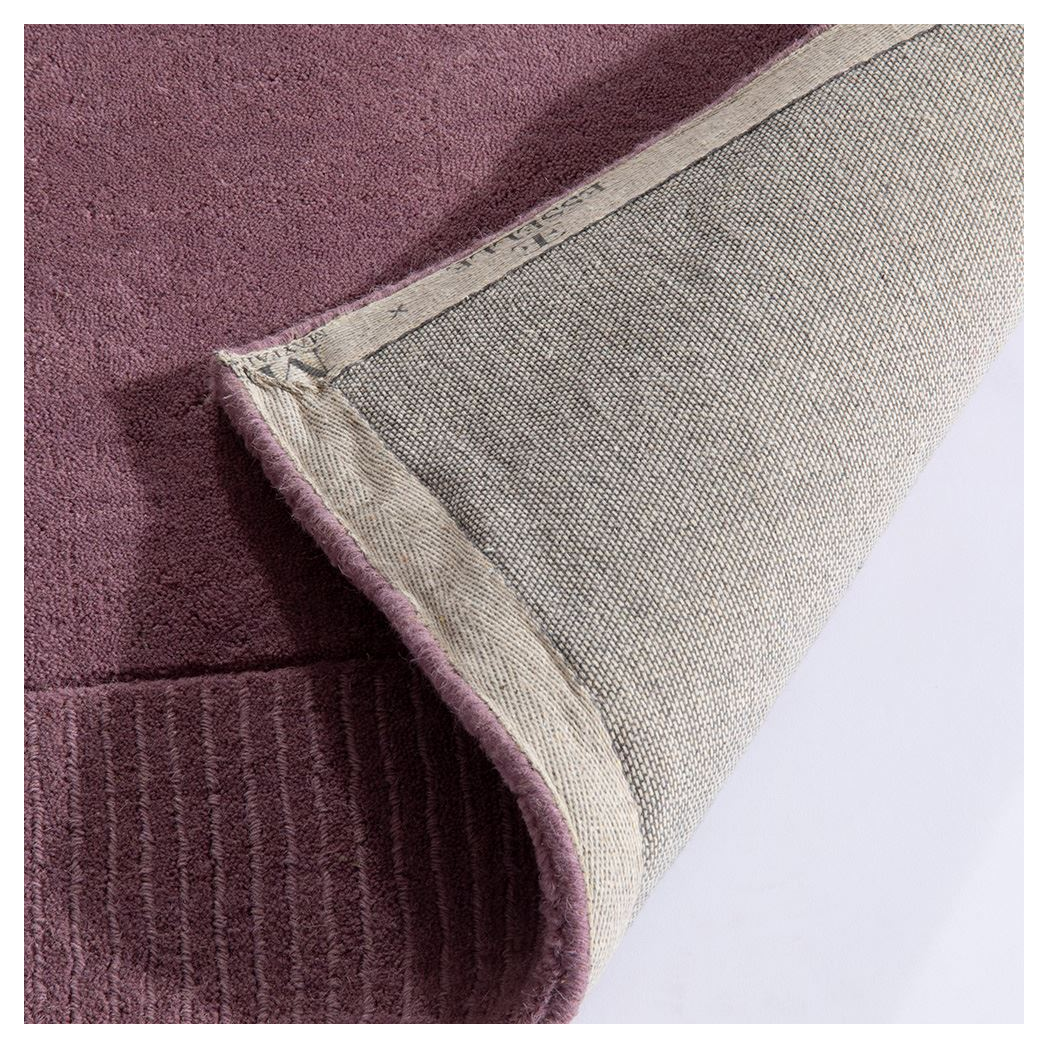 Esselle Home Esme Hand Carved Wool Runner, 60x230cm – Mayfair Collection, Mauve