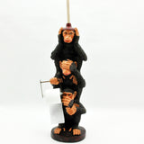MSL Monkey Toilet Roll Holder, 82cm – Hand Finished Resin Bathroom Accessory