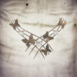 Gold Butterfly Wall-Mounted Candle Holder – Metal Wall Decor, 9cm