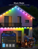 Govee RGBIC Permanent Outdoor Lights, 30m IP67 – Decorative Eaves, Fence & Corridor Lighting