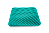 CloudSit Honeycomb Airflow Seat Cushion – Back and Spine Support, Blue
