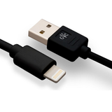 GVC USB Charging and Data Sync Cable, 3m – Fast Charging and File Transfer Lead for PC and Devices, Black