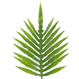 Leaf Pack of 6 Artificial Monstera Cheese Plant Leaves, 95cm – Wired Stems for Arrangements, Green